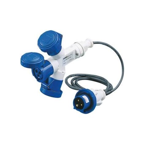 ADAPTATEUR M.3 SOR.ET.2P+T16A230V+CAB. GEWISS GW64052