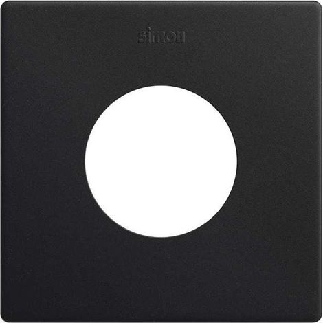 SIMON 270 Minimaler ästhetischer Rahmen für Stecker mit 1 mattschwarzem Element 27110610-098