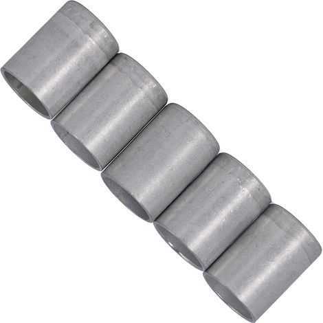 Lot de 20 capuchons de raccord de tuyau de climatisation en aluminium, 1/2 pouce (1/5)