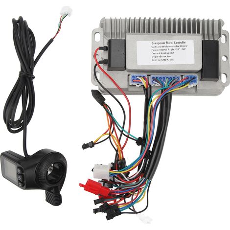 Guidon 128DX pour VTT électrique 36V 48V 1000W 38A, contrôleur moteur avec affichage, kit de conversion vélo électrique (1/5)