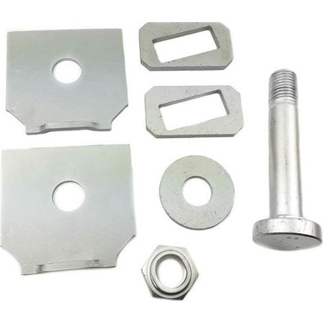 Kit de reparación de resorte con pernos y placas de semirremolque 0585700190