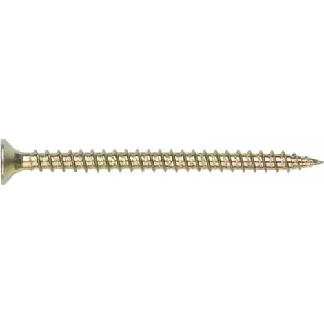 WURKO tornillo pozi cabeza plana 4x30mm bicromatado , Tornillos Pozi cabeza plana bicromatados, modelo 3179Tamaño 4x30mmBlister