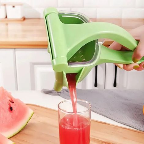 Extracteur de jus manuel, presse-agrumes manuel, presse-agrumes à main, extracteur de jus portable, extracteur de jus à commande manuelle, pour la cuisine domestique (1/5)
