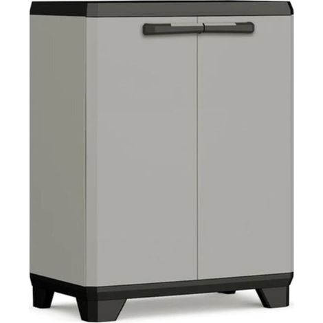 H90 niedriger Kleiderschrank im Recyclingharz oder Keter -Planet -Innenraum im Freien im Freien (1/4)