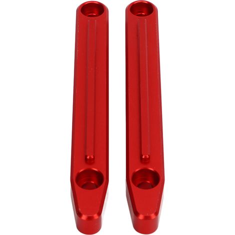 RC-Dachträger aus Aluminiumlegierung, leichtes und verbessertes Ersatzteil für ARRMA 1/7 rot (1/5)