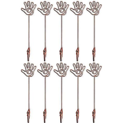 Set mit 10 Notizhaltern für Zuhause (1/3)