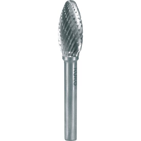 Fraises limes carbure, denture croisée forme H en forme de flamme (FLH) (1/5)