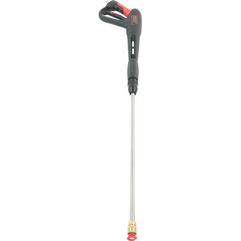 Pistolet nettoyeur haute pression 54 cm 4000 PSI, multifonctionnel, pour usage domestique et jardin, avec rallonge et buse de 5 couleurs (interface 3/8"). (1/5)