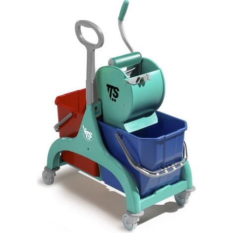 Carrello Nick verde doppio da 50 Lt.