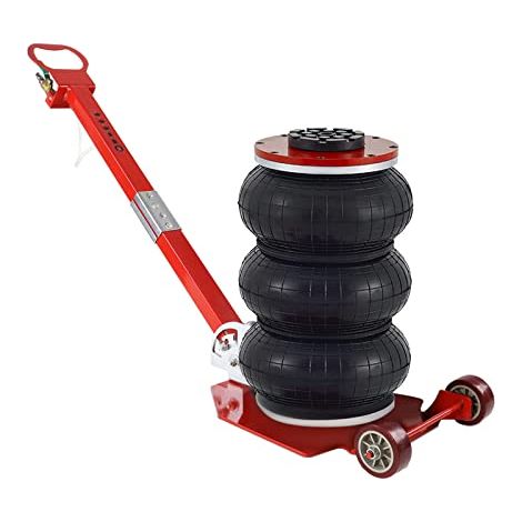 Naizy – Cric pneumatique 3T avec poignée réglable – Capacité de charge 6600 lb – Hauteur de levée 400 mm – Gonflage rapide en 5 secondes - JACK 3 T