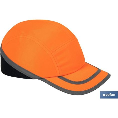 Bouchon de sécurité orange fluorescent, en ABS, conçu pour les chocs légers. (1/4)