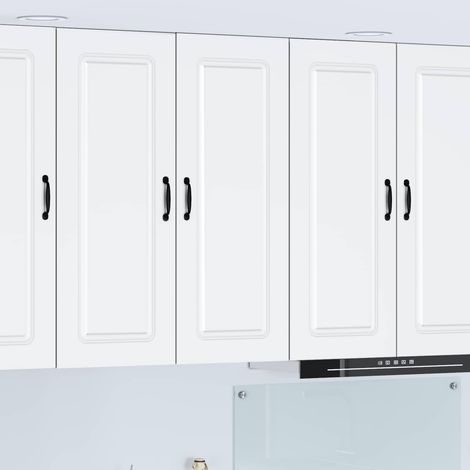 vidaXL Panneau de lave-vaisselle Kalmar Blanc 80 x 31 x 100 cm (1/5)