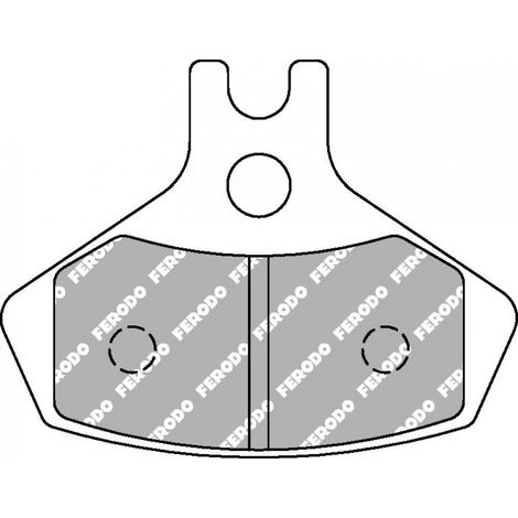 Plaquette de frein Métal Fritté Sinter Grip Off Road - R90 (1/2)