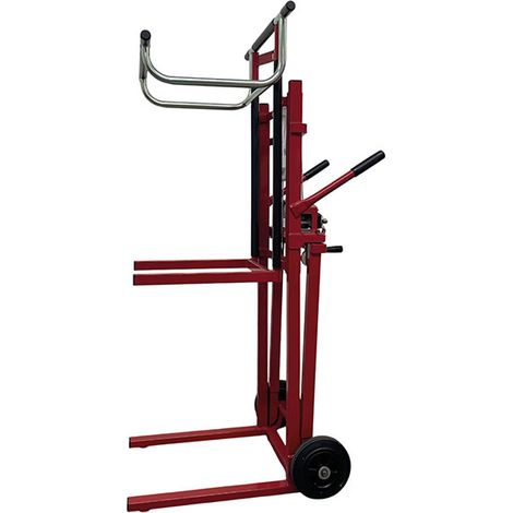 Carrello con culla per scaldabagno - Ruote di gomma - Carico massimo 150kg - 300187-BCE
