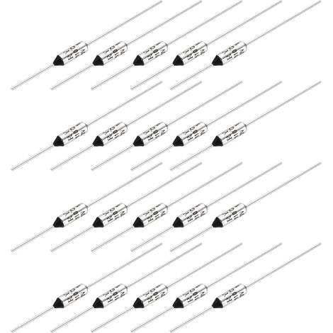 20 Pièces Fusible Thermique en Métal RY110 110℃ 15A/250V (1/5)