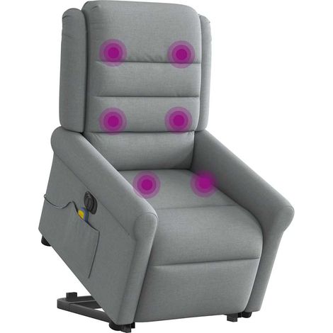 Maison Exclusive - Elektrischer Massagesessel mit Aufstehhilfe He (1/5)