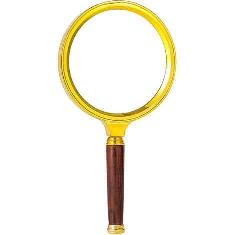 Ahlsen Loupe de lecture x10 - Loupe de poche pour apprendre les personnes âgées - Lecture de livres de journaux - Observation des insectes et des loisirs 8CM