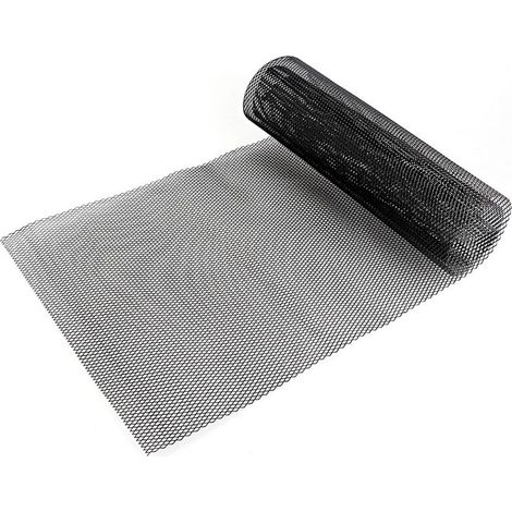 Rejilla universal, aleación de aluminio, patrón de diamante de 3x6 mm, para radiador y parachoques. (1/5)