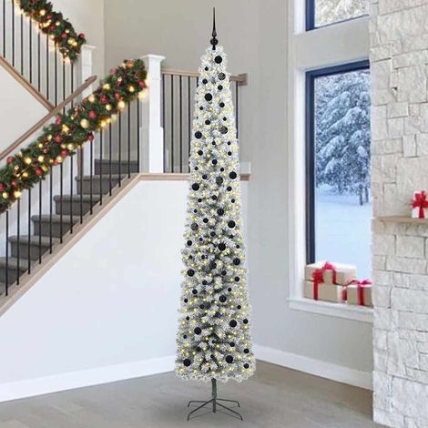 vidaXL Künstlicher Weihnachtsbaum mit 300 LEDs mit Ständer Grün 300 cm (1/5)