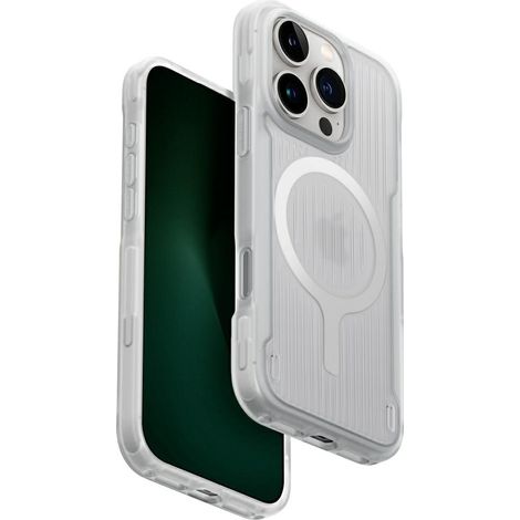 Custodia UNIQ Combat Active per iPhone 16 Pro con ricarica Magclick e luminescenza bianca (1/5)