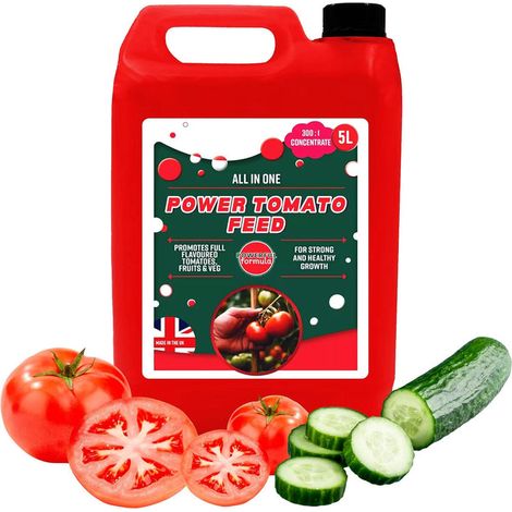 5L Tomato Feed Concentrated Healthy Plant Feed Nutrient Packed For Tomatoes, Peppers, Cucumbers