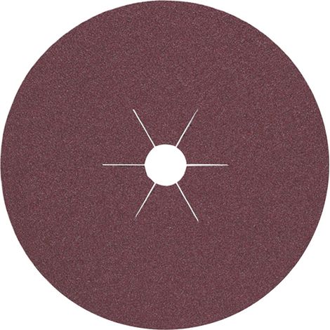 Fiberscheibe D.125mm K.60 f.HO/Metall Korund TECWERK