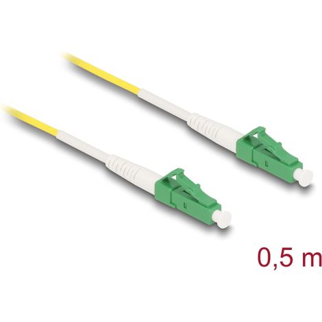 Delock Cabe de fibra Ã³ptica LC-APC  LC-APC Simplex monomodo OS2 0,5 m