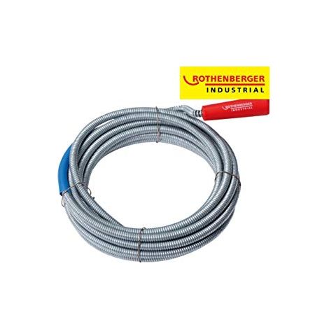 ROTHENBERGER Industrial spirale di pulizia con punta di ritorno Ø 26 mm 7 m - 072985E