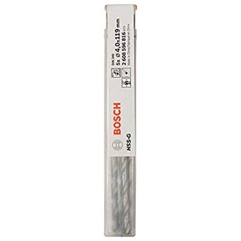 PRO Trapano a spirale HSS-G, 4 x 78 x 119 mm, set da 5 pezzi (1/4)
