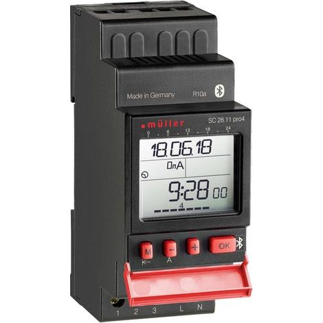 Müller SC 28.11 pro4 programmatori orari cablati bianchi