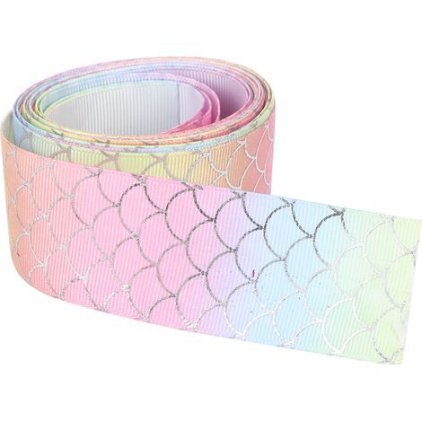 Ruban de Noël 5 mètres largeur 38 mm pour décoration mariage, fête, emballage cadeau - Style 2 (1/5)