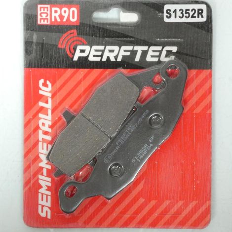 perftec Bremsbelag für Motorrad kawasaki 500 er-5 2001 bis 2007