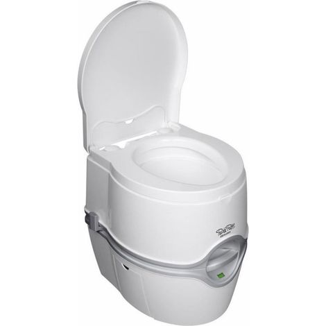 Thetford Porta Potti 565P, toilettes portables de luxe de couleur blanche.