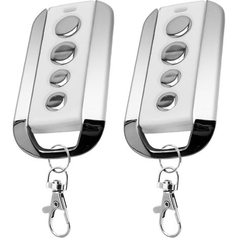 Lot de 2 émetteurs portatifs 868 MHz pour ouvre-Porte de Garage HSE1-868-BS, HSE2-868-BS, HSE4-868-BS, HS1/HS4/HS5-868-BS, HSP4/HSD2/HSS4-868-BS (1/5)