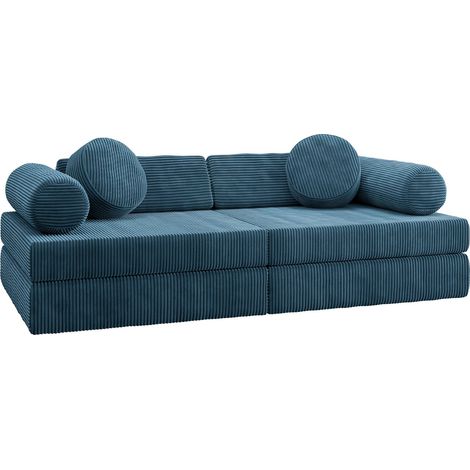 Canapé Edinburg 108, Poso 05, 130x65x43cm, Tissu (1/5)