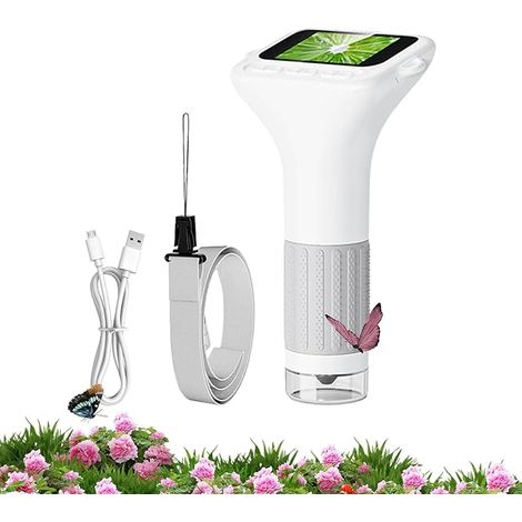 Microscope Portable Pour – Visionneuse Scientifique Éducative À Zoom 1000X, Outil D'exploration Portatif Compact, Dispositif D'aide À L'apprentissage Équipement D'étude Pratique Pour