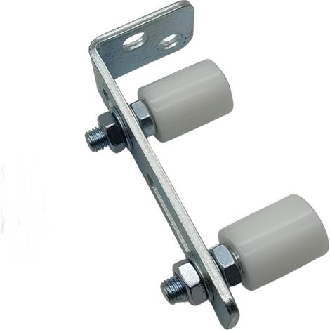 Torführung Torrolle Führungsbock Führungsrolle Rolle für Schiebetor Laufrolle (2 Rollen) (1/2)