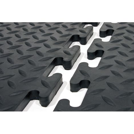 COBA, Tapis anti-fatigue Comfort-Lok, en caoutchouc naturel, (1/5)