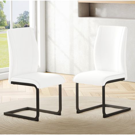 Stuhl Esszimmerstuhl ergonomisch Kunstleder 1er Set OKMYHOME (1/5)