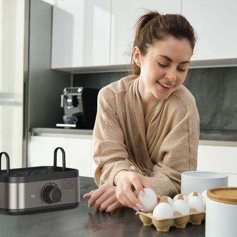 Aparato de cocción Black+Decker bxks4800e 400W 6 huevos