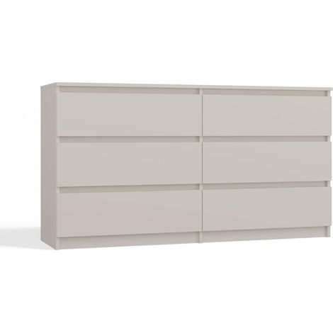 Cassettiera: 6 cassetti, Cachemire, 40 x 75 x 140cm (1/5)