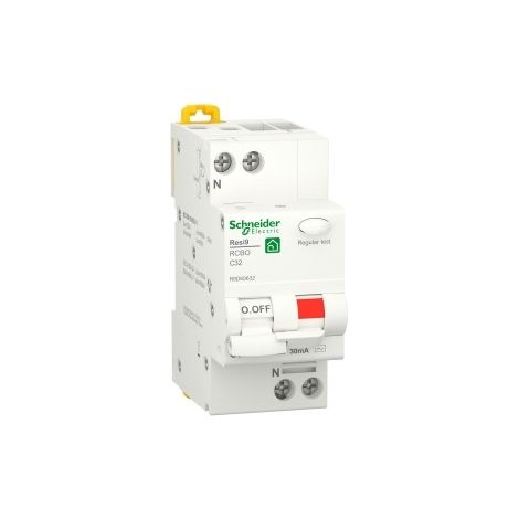 Interruttore Magnet. Differ. 1P+Nc 32A30Ma Ac 2M ( SCHNEIDER cod. R9D60632 )