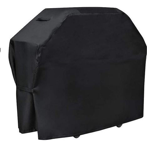 Gasgrillabdeckung (145 x 61 x 117 cm), wasserdichte Plancha-Schutzhülle aus 210D-Material, XL-Grillschutzhülle mit verstellbarem Gurt, passend für L (1/5)
