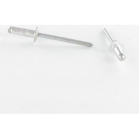 Rivet aveugle multiserrage GOMULTI Aluminium Tige acier TRS 4X12 RAL8015 - 1 pièce (1/2)
