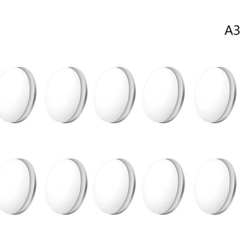 Poids magnétiques pour rideaux IC, poids coupe-vent pour tissu, aimant pour Sh, blanc, 10 pièces (1/5)