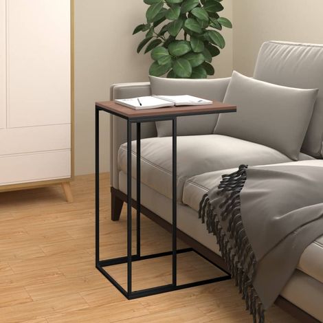 Table d'appoint-Table basse-Table Salon Noir 40x30x59 cm Bois d'ingénierie 580750 (1/5)