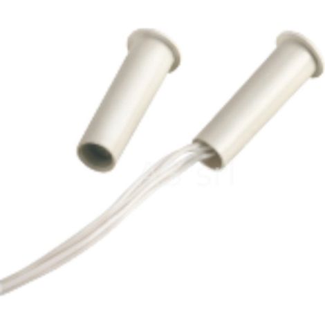 MMI17 - Contatto da incasso in ABS di colore Bianco. Distanza di funzionamento max. 20 mm. Confezione da 10 pz.