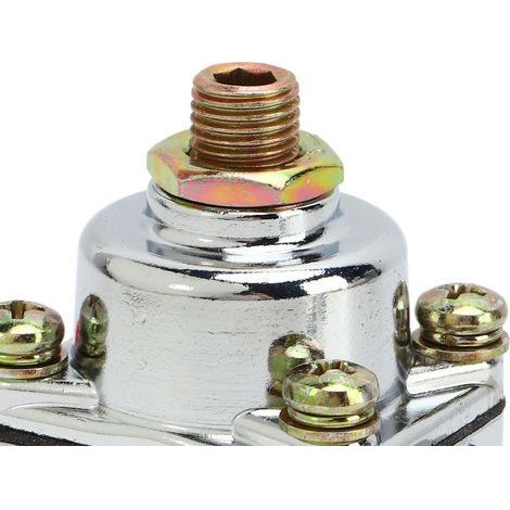 Régulateur de pression d'essence pour carburateur Holley, 4,5 à 9 psi, orifice NPT 3/8 po, alliage de zinc, référence 12-803 (1/4)