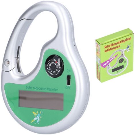 Répulsif solaire anti-moustiques avec boussole pour le camping et la randonnée (1/5)