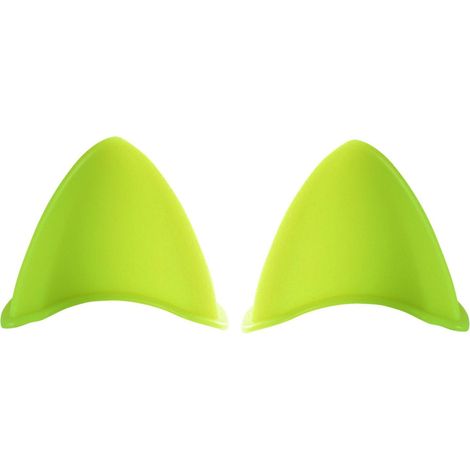 Motorradhelm-Zubehör: gelbe selbstklebende Katzenohren (2er-Pack) (1/5)